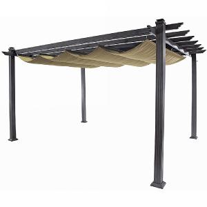 Hartman Napoli Pergola 3m x 3m Bronze / Caramel