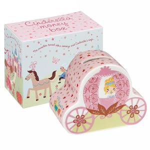 Churchill China Cinderella Carriage Shaped Money Box