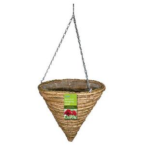 Gardman 14" Two Tone Rope Cone Hanging Basket