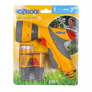 Hozelock Multi Spray Plus Gun & Fittings Set