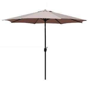 Supremo Riviera 2.5m Parasol Taupe