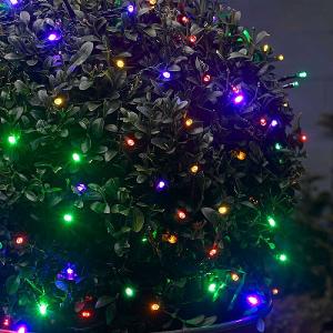 Smart Solar Multi Coloured String Lights - 50 LED