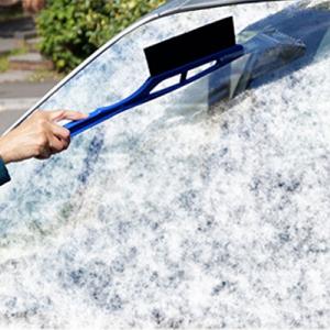 Long Ice scraper with brush