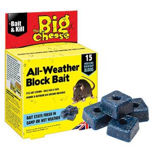 The Big Cheese All-Weather Block Bait 15 Blocks