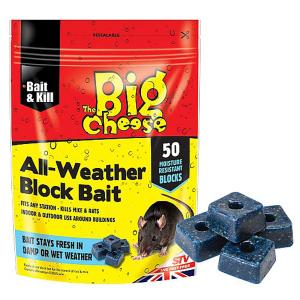 The Big Cheese All-Weather Block Bait 50 Blocks