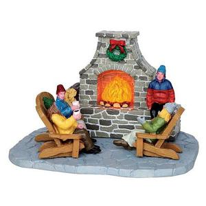 Lemax Outdoor Fireplace