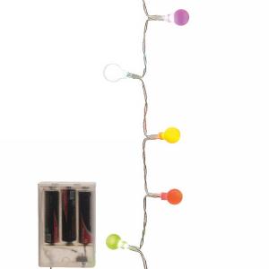 Lumineo 20 Multi Coloured LED Ball Lights (Battery Operated)