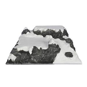 Christmas Village Mini Ski Run Display Base 39 x 38cm