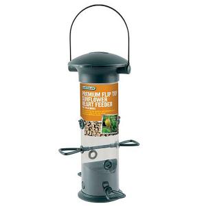 Premium Flip Top Sunflower Heart Feeder