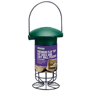 Premium Flip Top Fat Snax and Suet Roll Feeder