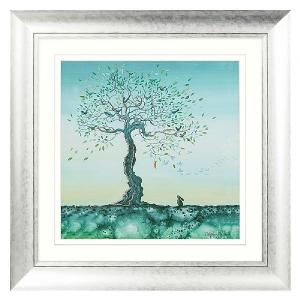 'Hope' Rabbit Picture 70x70cm