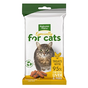 Natures Menu Meaty Treats Chicken & Liver Treat Cat Treat (60g)