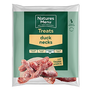 Natures Menu Duck Necks Frozen Dog Treats (10 Pieces)