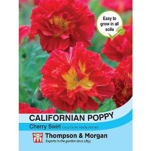 Thompson & Morgan Californian Poppy Cherry Swirl