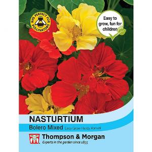 Thompson & Morgan Nasturtium Bolero Mixed