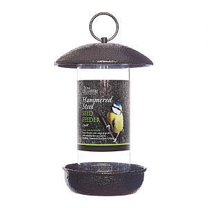 Tom Chambers Hammered Steel Seed Feeder