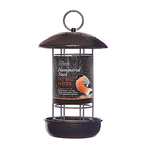 Tom Chambers Hammered Steel Fat Ball Feeder