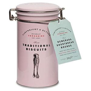 Demerara Shortbread Rounds Tin 200g