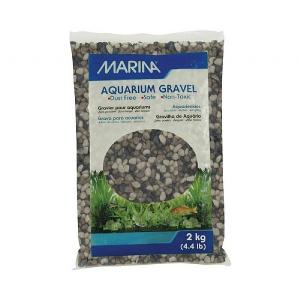 Marina Decorative Gravel Grey/Black 2kg