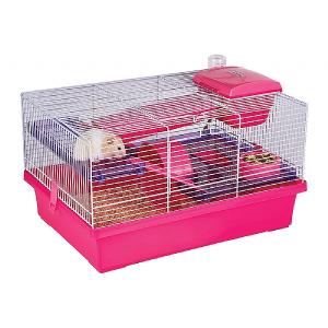 Rosewood Pico Small Pink Hamster Cage