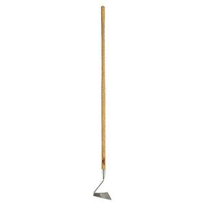 Moulton Mill Stainless Steel Long Handled Three Edged Hoe