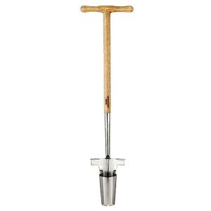 Moulton Mill Stainless Steel Long Handled Bulb Planter