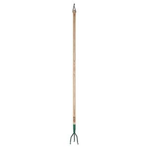 Gardeners Mate Carbon Steel Long Handled Three Prong Cultivator