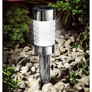 Solar Black Nickel Marker Light