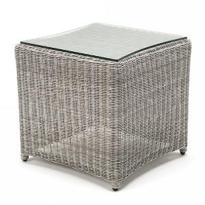 Kettler Palma Side Table White Wash
