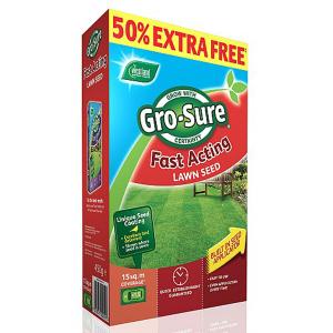 Westland Gro-Sure Fast Acting Lawn Seed 15m2