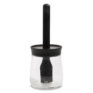 Weber Marinade Jar with Silicone Brush