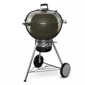 Weber MasterTouch 57cm GBS Charcoal Barbecue Smoke Grey