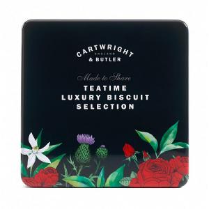 Cartwright & Butler Biscuits Assortment in Square Tin 200g