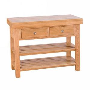 Besp-Oak Evelyn Oak Rectangular Island