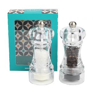 T&G Capstan Slimline Salt & Pepper Mill Set 10cm