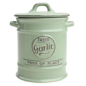 Pride of Place Old Green Garlic Jar