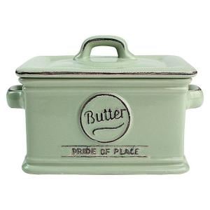 Pride of Place Old Green Butter Dish