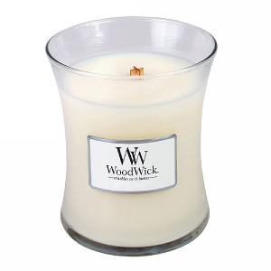 Woodwick Island Coconut Medium Candle