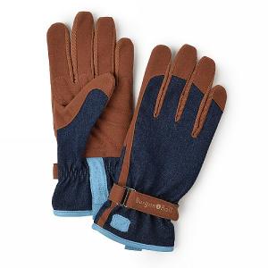Burgon & Ball Love The Glove Gardening Gloves - Denim - Small/Medium