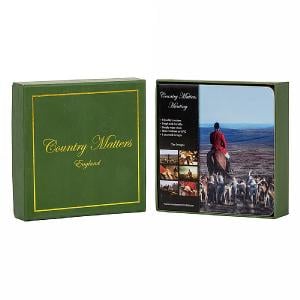 Country Matters Hunting Coasters - Set Of 6