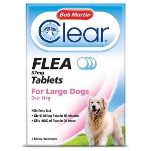 Bob Martin Clear Flea Tablets for Large Dogs