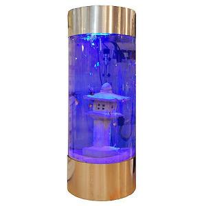 Stainless Steel Cylinder Aquarium 268 Litres