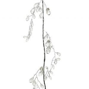 Decoris Clear Acrylic Gem Garland 90cm