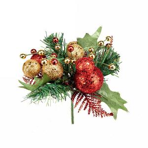 Premier Red & Gold Glitter Ball Pick