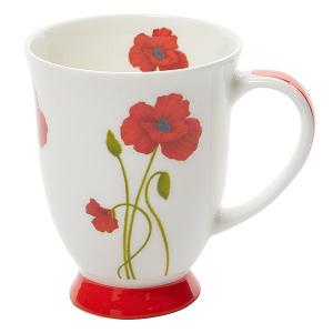 Balmoral Poppy Fine Bone China Beaker