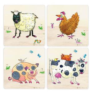 Farmyard Coasters