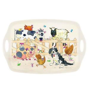 Farmyard Handled Tea Tray