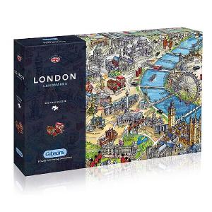 Gibsons London Landmarks 1000 Piece Jigsaw Puzzle