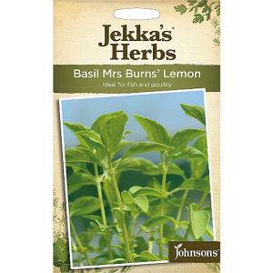 Jekka's Herbs Basil Mrs Burns' Lemon