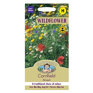 Mr Fothergills Wild Flower Cornfield Seeds Mixture